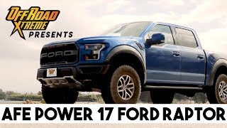 Behind The Wheel aFe Powers Tricked Out 2017 Ford Raptor [upl. by Barden772]