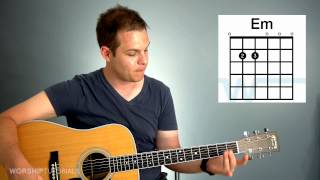 Guitar Lesson  How to play chords in the key of G G C D Em [upl. by Irma]