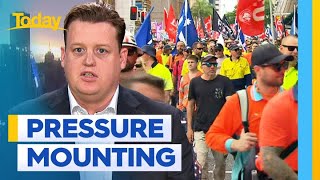 CFMEU National Secretary grilled on unions alleged corruption  Today Show Australia [upl. by Aina676]