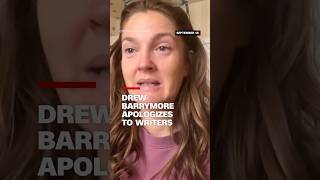 Drew Barrymore apologizes to writers [upl. by Yreffeg739]