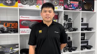 PIoneer TSA6968S 6x9 4way Coaxial Speaker Review and Sound Test with BOXBass BoostedSound Clarity [upl. by Suelo]