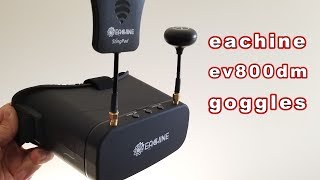 Eachine EV800DM FPV Goggle Review 😎 [upl. by Fransisco]