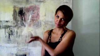 A Day In The LIfe of Expressionist Painter Amadea Bailey [upl. by Mcdonald]