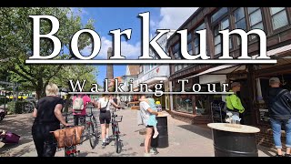 Borkum Walking Tour Juli 2023 4K [upl. by Dosia]