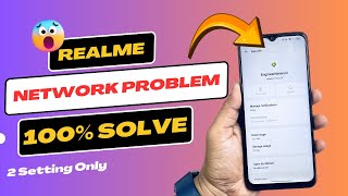 Realme Network Problem Solve  How To Solve Network Problem In Realme Mobile [upl. by Edmanda]