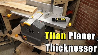 Reviewing the Titan Planer Thicknesser after over 2 Years of use [upl. by Anil765]