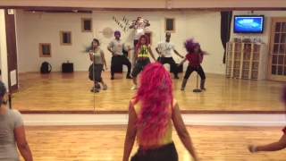 OMG Girlz  quotLOVER BOYquot Rehearsal Part One [upl. by Chessa845]