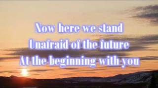 Lyrics Richard Marx amp Donna Lewis  At the beginning [upl. by Boyes]