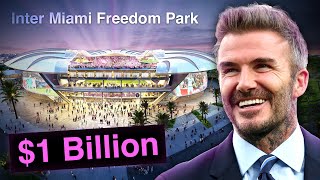 Inter Miamis NEW 1B Soccer Stadium Complex [upl. by Atinuhs]