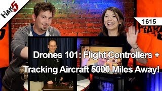 Drones 101 Flight Controllers  Tracking Aircraft 5000 miles away Hak5 1615 [upl. by Anitneuq]