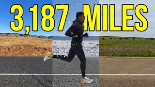 Running Across America  Hellah Sidibe Runs 3187 Miles Across The USA [upl. by Holloway137]