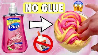 TESTING NO GLUE SLIME RECIPES 😱🤨 How to Make Slime WITHOUT Glue and Activator Easy DIY Slime [upl. by Kassia]