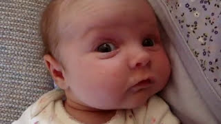 Cute baby talking 3 weeks old [upl. by Imik]