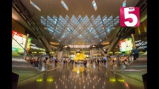 Top 5 things to do inside the Hamad International Airport during a layover [upl. by Pillihpnhoj]