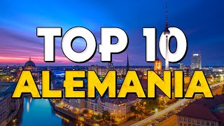 ✈️ TOP 10 Alemania ⭐️ Que Ver y Hacer en Alemania [upl. by Trudy292]