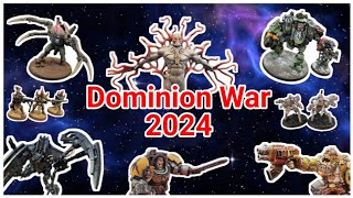 Dominion War 2024  Warhammer 40k Tournament hosted by IDICBeer 40k [upl. by Nare752]