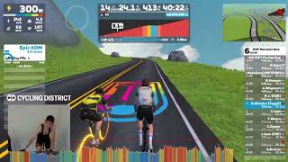 Corrida para trepadores com o novo sistema de categorias no Zwift  Climbers Gambit [upl. by Llemaj]