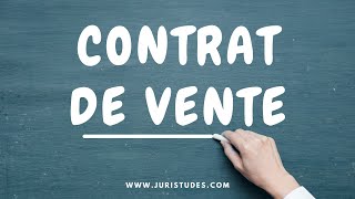 CARACTERE DU CONTRAT DE VENTE [upl. by Rossuck]