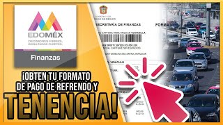 Como sacar el formato de pago de tenencia y refrendo 2023 ESTADO DE MEXICO  Pagar tenencia en linea [upl. by Goren]