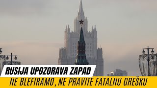 Rusija upozorava Zapad Ne pravite fatalnu grešku – ovo nije nuklearni blef [upl. by Tnarb209]