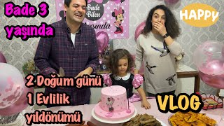 BADE’NİN DOĞUM GÜNÜ PARTİSİ VLOG [upl. by Redmond]