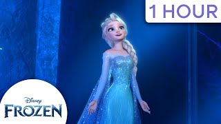 Elsas Magical Winter Wonderland  1Hour Compilation  Frozen [upl. by Anelis116]