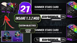 INSANE MADFUT 21 MOD 132  UNLIMITED CUSTOM CARDS amp PACKS AND COINS  MADFUT 21 [upl. by Lorrayne]