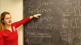 Question 1025 Moment of Inertia Tensor [upl. by Eigriv]