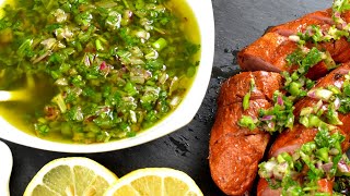 The Original Argentinian Chimichurri Sauce Recipe [upl. by Enait]