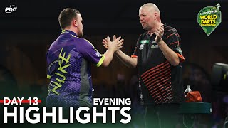 MASTER vs APPRENTICE  Day 13 Evening Highlights  202324 Paddy Power World Darts Championship [upl. by Ycnan]