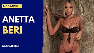 Anetta Beri  Beautiful Bikini Model  Biography and Career [upl. by Nylemaj]