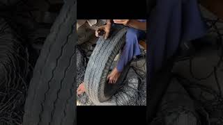 Restoration of truck Tyres restoration shorts [upl. by Aryahay]