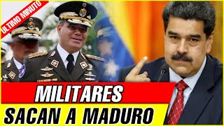 Ultima Hora MILITARES VENEZOLANOS Sacan al Dictador de Miraflorez [upl. by Aihsenot675]