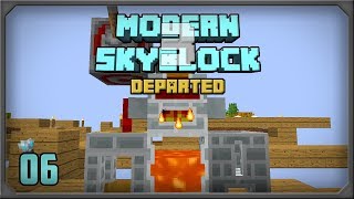 Modern Skyblock 3 Departed EP 6 Tinkers Complement Melter  Autosmelt [upl. by Brenton]