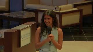 ECOSOC Reception closing speech by Prachi Shevgaonkar – Next Generation India Fellow [upl. by Aihseyk]