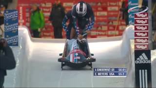 FIBT  Womens Bobsleigh World Cup 20132014  Igls Highlights [upl. by Fatsug301]