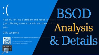 Bluescreen analysis amp details using Windbg amp MSDN [upl. by Ydnil]