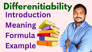 Introduction of Differentiability Class 12th  Formula  Examples Prove discontinuity of function [upl. by Aliwt40]