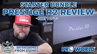 Prestige R2 DTF Printer Review With James From Esntl Part 1 of 2 [upl. by Anerec]