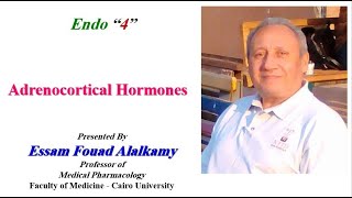 Endocrine Pharmacology 4 Adreno Cortical Hormones [upl. by Anital]