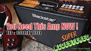 Blackstar ID Core 100 Super WIDE STEREO Guitar Amplifier  One Beast of an Amp [upl. by Brosine]