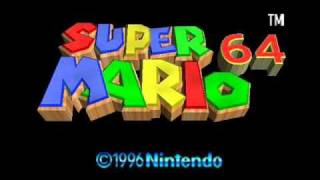 Super Mario 64 Soundtrack  Game Start [upl. by Rior]