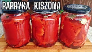 Pyszna Papryka Kiszona Dla Koneserów Do Wszystkiego Nieznany Smak Lata Delicious Pickled Peppers [upl. by Grogan215]