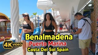 Benalmadena Puerto Marina A Stunning Coastal Escape The Costa del Sol Spain in 4K  Travelarc [upl. by Lauryn]