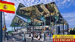 Mercadillo dels Encants BARCELONA  El mercado muy popular en Barcelona España 🇪🇸 [upl. by Nessi372]