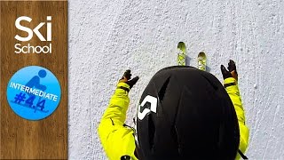 Arm amp Body Position When Skiing  Intermediate Ski Lesson 44 [upl. by Kal]