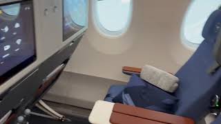 Lufthansas new Allegris cabin Premium Economy  Airbus A350 [upl. by Danyette]