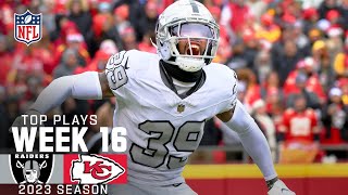 Raiders’ Top Plays From Christmas Day Win vs Chiefs  2023 Regular Season Week 16  NFL [upl. by Tteraj705]