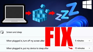 Windows 11 Doesnt Sleep Automatically [upl. by Eadas]
