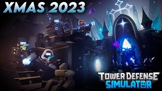 Tower Defense Simulator Christmas 2023 Trailer [upl. by Anaerda653]